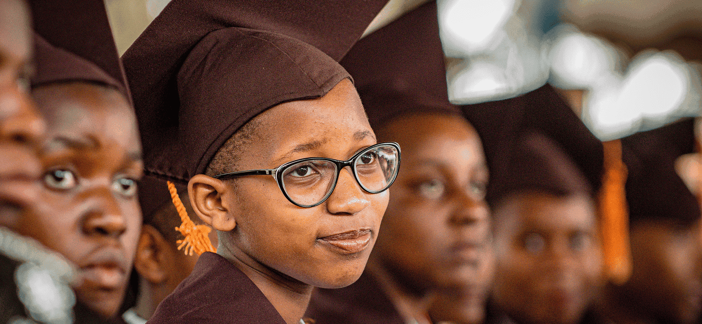 GirlChild graduates at a SHEF empowerment programme